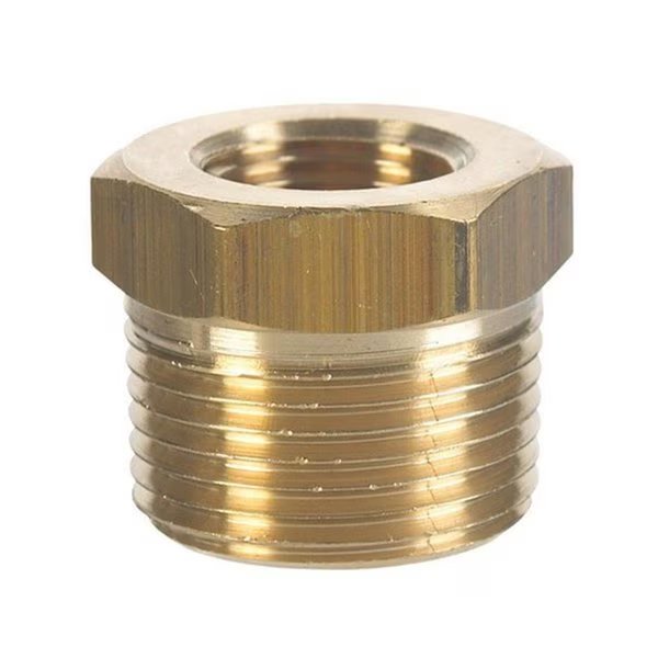 0.25 in. MPT x 0.12 in. FPT Hex Bushing in Yellow Brass, 10PK, Swivel Pro Series, Mfr#: SW613438
